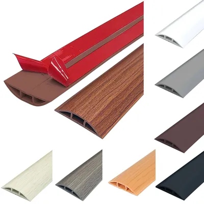 Produktbild von Flexibles PVC-Kabelummantelung, selbstklebender Kabelkanal, 60 mm x 5 m