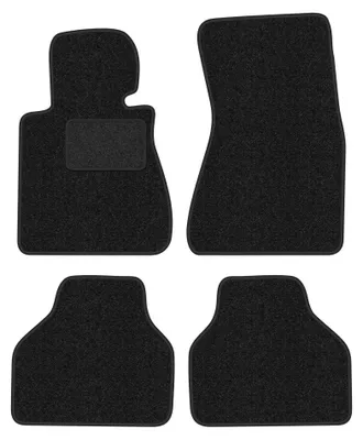 Produktbild von Velours-Fußmatten für BMW 7 E65 2001-2008 (Limousine) – 4-tlg, Anthrazit, passgenau – Wielganizator ANTHRA