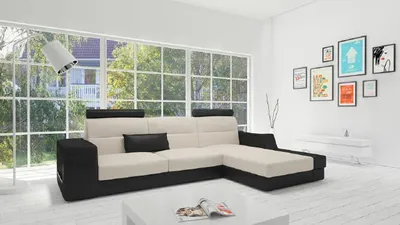 Zdjęcie produktu dla Sofa, kanapa, narożnik, zestaw mebli wypoczynkowych, skórzana sofa