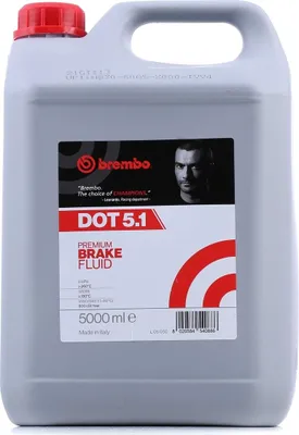 Produktbild von BREMBO L 05 050 DOT 5.1 Bremsflüssigkeit Brems Flüssigkeit 5L Brake Fluid