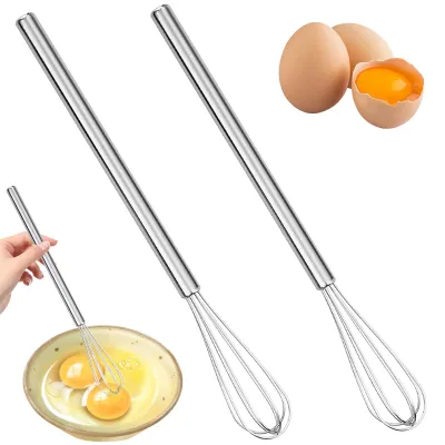 Mini-Schneebesen-Set 2er, Edelstahl, 23 cm, spülmaschinengeeignet
