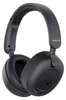 Zdjęcie produktu dla Havit Hibrid Anc BluetoothKulaklık Siyah, Przewodowy i Bezprzewodowy, Muzyka/dzień powszedni, Słuchawki, Czarny