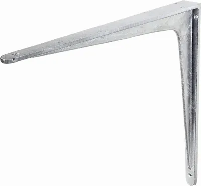 Image de Alberts 804077 Console en profilé T, fonte d'aluminium, hauteur 350 mm, profondeur 400 mm