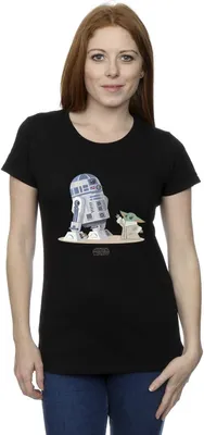 Zdjęcie produktu dla Koszulka damska „Star Wars – The Mandalorian” BI43305 (XL) (czarna)