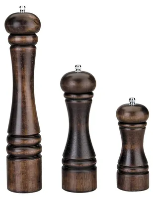 Productafbeelding van Donkere houten pepermolen, 30 cm