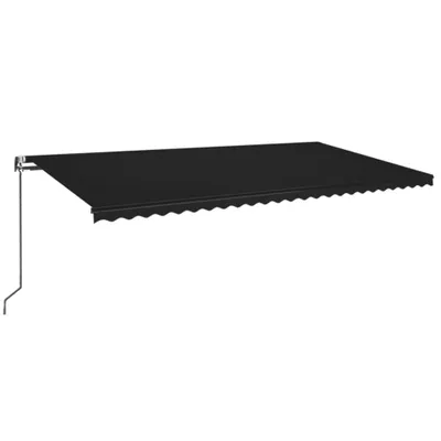 Immagine prodotto di Tenda Automatica con Sensore Vento e LED 600x350 cm Antracite