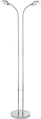 Image de Lampadaire Eglo Cametal 1 LED 2x3 W, chromé