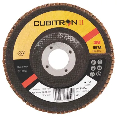 Image de Disque abrasif à lamelles 967A125 mm K 60 droit 3M