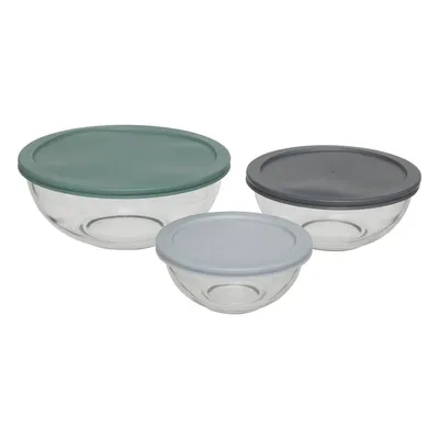 Produktbild von Set aus 3 aufbewahrungsdosen aus glas - 5 five simply smart
