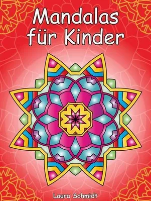 Produktbild von Malbuch für Kinder mit einfachen und einzigartigen Mandalas ab 6 Jahren