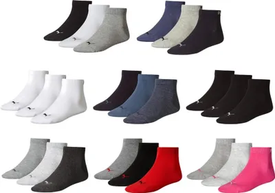 Produktbild von Puma Uni Socken Quarter anthrazit grau melange
