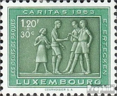 Produktbild von Briefmarken Luxemburg 1953 Mi 519 postfrisch Brauchtum