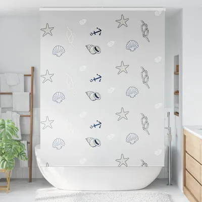 Productafbeelding van vidaXL Douchegordijn met cassette, 150x240 cm, stofbreedte 146 cm