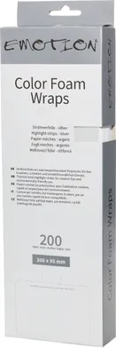 Produktbild von Efalock Emotion Color Foam Wraps 30 cm silber