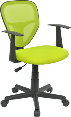 Produktbild von Kinderdrehstuhl STUDIO - Ergonomischer Schreibtischstuhl mit Armlehnen, Verstellbar, Grün - Ideal für Kinder, Atmungsaktives Mesh, Leichter Aufbau [bis 80kg]