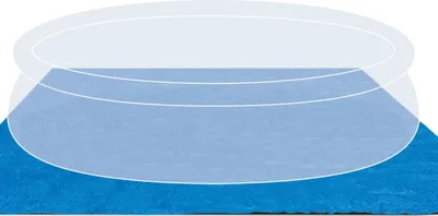 Produktbild von Prolenta Premium Intex Pool-Bodenplane Quadratisch 472 x 472 cm 28048