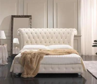 Immagine prodotto di Letti Hotel letto hotel 180x200cm mobili struttura letto design letto imbottito letto