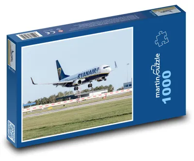 Obrázok produktu pre Puzzle 1000 Lietadlo pri pristátí - martinpuzzle