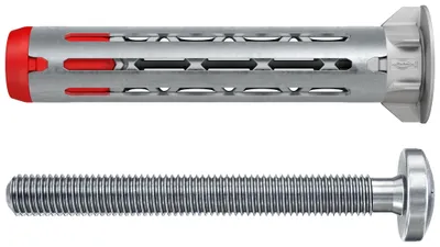 Produktbild von Fischer DuoHM 4 x 55 S PH PZ, Dübel, Grau, Pozidriv, PZ2, 4 mm, 55 mm