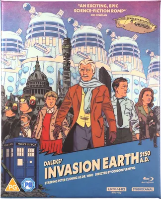 Produktbild von Dr. Who: Die Invasion der Daleks auf der Erde 2150 n. Chr. (nur Originalversion) [BLU-RAY 4K+BLU-RAY]
