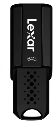 Produktbild von Lexar JumpDrive S80 USB 3.1 Stick 64GB, Schwarz