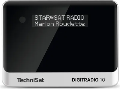 Zdjęcie produktu dla TechniSat DIGITRADIO 10, Osobisty, Analogowe i cyfrowe, DAB+, FM, 87,5 - 108 MHz, OLED, Czarny, Srebrny