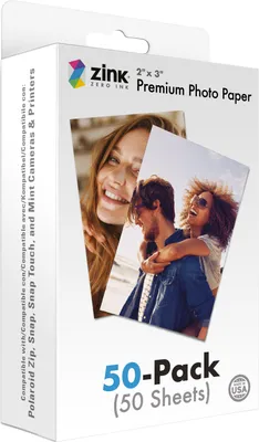 Produktbild von Polaroid Zink Premium Fotopapier 2x3" (50)