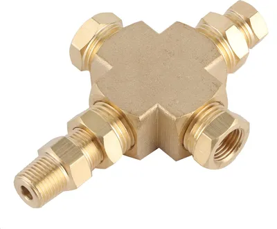 Obrázok produktu pre Adaptér snímača Rozdeľovač tlaku oleja Teplotný konektor 1/8in?27 NPT 1/4in?18 NPT