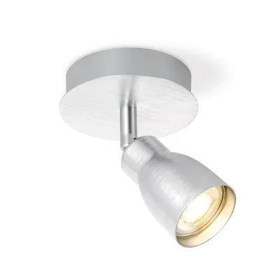 Produktbild von Home Sweet Home LED-Wandstrahler Alba - dimmbar - gebürsteter Stahl