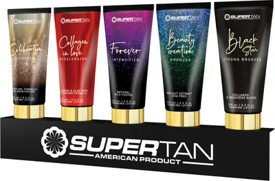 Imagen del producto de SuperTan: Etiqueta para estantería de productos cosméticos