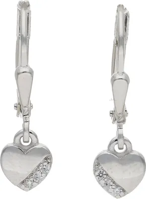 Produktbild von Kinder Ohrhänger Silber 925 Zirkonia JL10-06-2877 JuwelmaLux