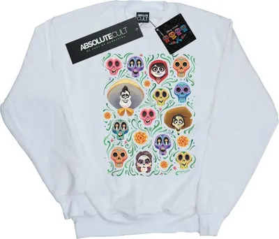 Produktbild von Disney - "Coco" Sweatshirt für Herren BI16142 (3XL) (Weiß)