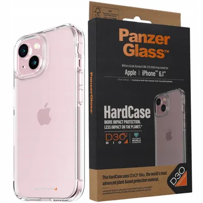 Produktbild von PanzerGlass ® HardCase Transparent m. D3O® iPhone 15, Cover, Apple, Apple - iPhone 15, Transparent