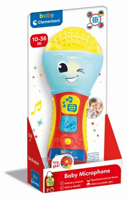 Produktbild von Clementoni Baby-Mikrophon - Elektronisches Mikrofon mit Licht