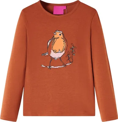 Produktbild von Kinder-Langarmshirt Cognac 104