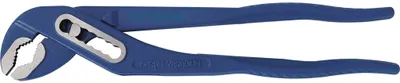 Obrázok produktu pre Kliešte na vodné čerpadlá, dĺžka 240 mm, pracovný rozsah 33 mm, leštené, modrej farby