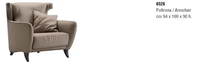 Produktbild von Relax Stoff Textil Lounge Fernseh 1 Sitzer Sessel Design Stuhl Polster Club Neu