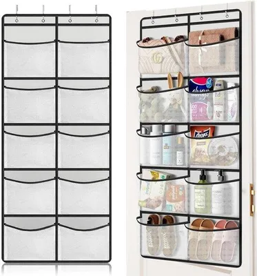 Produktbild von Große hangende Organizer mit 10 Taschen und 4 Haken für jedes Zimmer