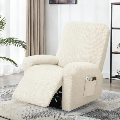 Image de Housse de protection pour fauteuil tout-en-un avec poches (beige)