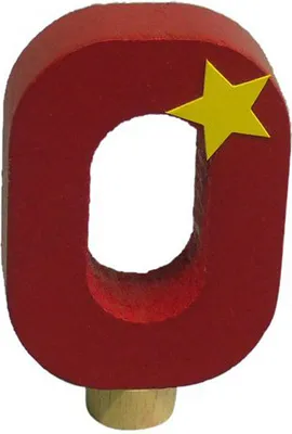 Produktbild von Niermann Leuchten Geburtstag-Happy-Zahl 0 - Maße: 2 cm x 5 cm x 8 cm - Farbe: rot; 9620