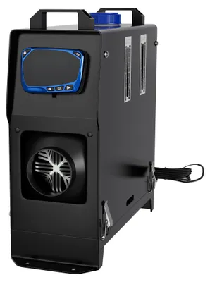 Obrázok produktu pre Prenosný elektrický ohrievač s LCD displejom a 360-stupňovým výfukom