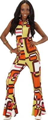 Produktbild von Jumpsuit Groovy 70s Retro Tubes M