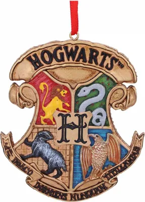 Produktbild von Harry Potter Weihnachtsbaumschmuck Hogwarts Crest als Geschenkidee