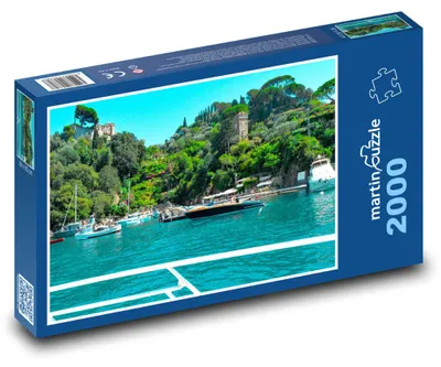 Obrázek produktu pro Puzzle 2000 Přístav v Portofinu - Itálie - martinpuzzle