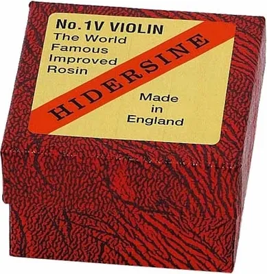 Produktbild von Hidersine 1V Kolophonium im Stoffbeutel Violine Viola hell