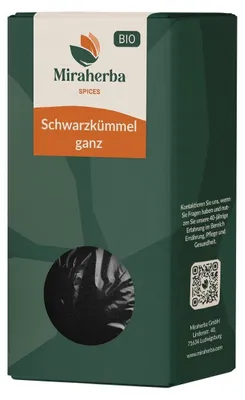 Produktbild von Miraherba - Schwarzkümmel ganz - 100g