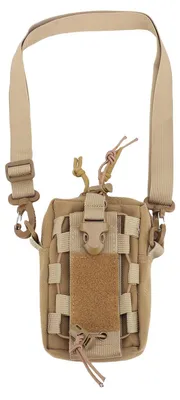 Produktbild von Wasserflaschen-Hüfttasche, Handyhalter, verstellbare Schnalle, elastische Nylon-Hängetasche für Outdoor-Sportreisen, Khaki