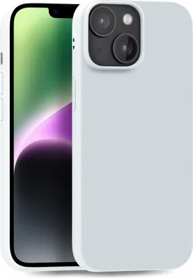 Produktbild von Hülle für Apple iPhone 14 - Handyhülle Cover aus Silikon in Weiß
