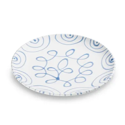 Produktbild von Gmundner Keramik Blaugeflammt Speiseteller Cup 25cm