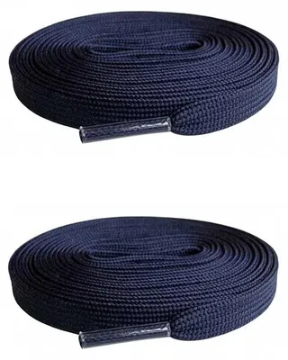 schnuersenkel schmal blau navy fussballschuhe